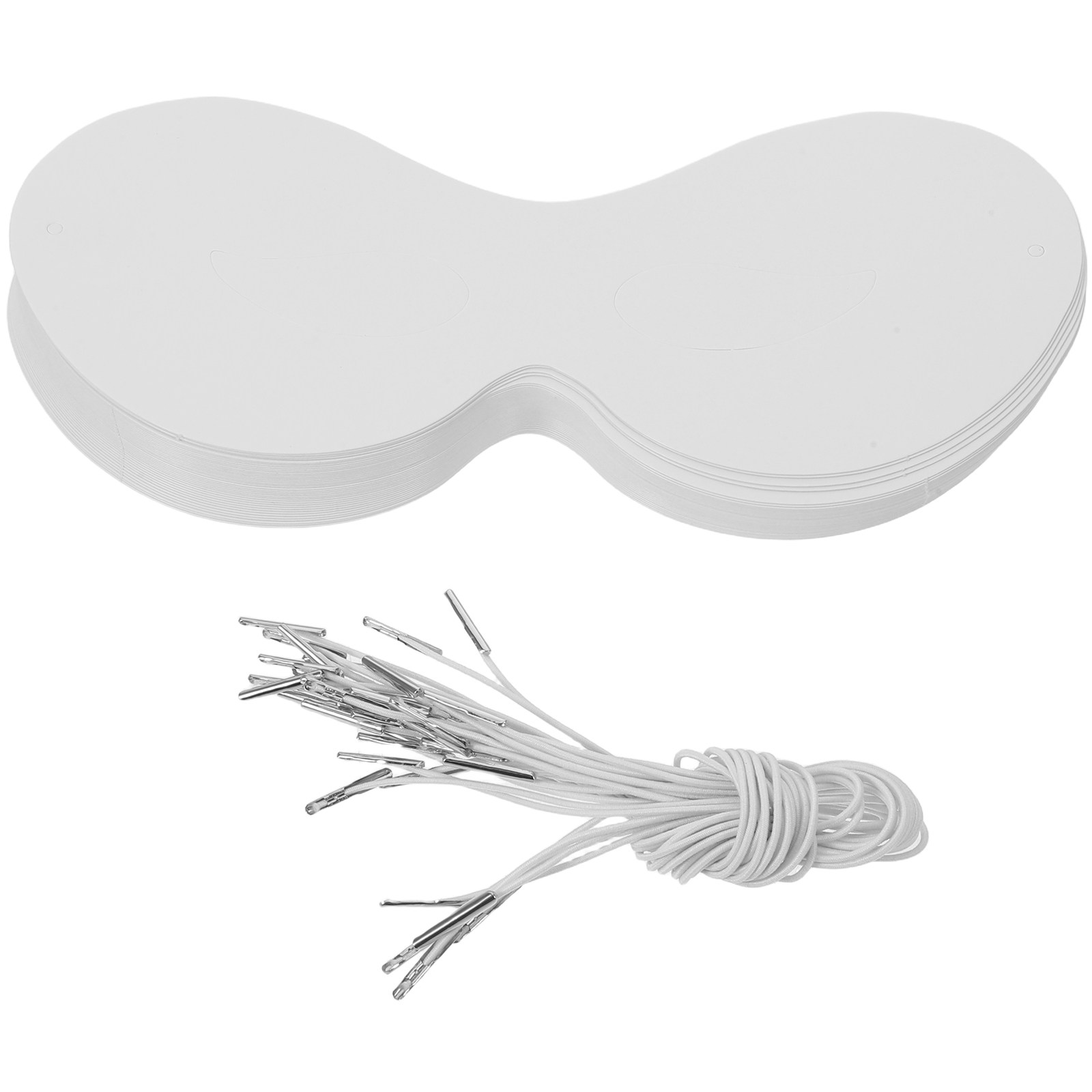 Art Craft With Paper - 40 Stück, individuell gestaltbare Masken, leere