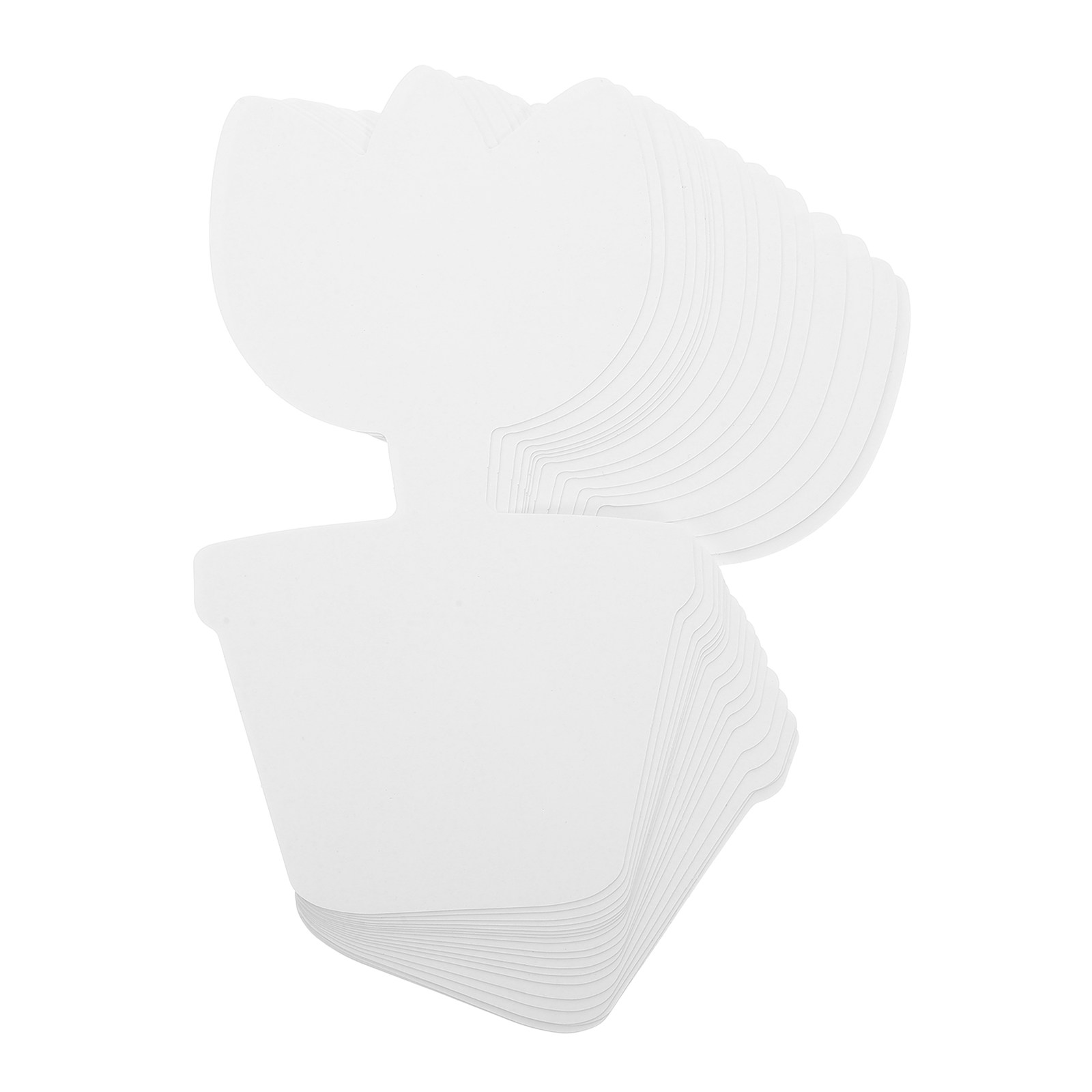 Art Craft Cardboard - 20 Stück leere Karton-Blumentopfausschnitte zum Bemalen,