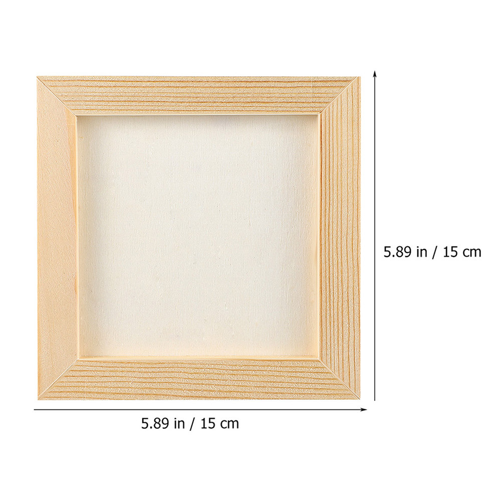 6 Stück Massivholz-DIY-Leerlei – Art And Craft For Nursery Bewertung und Preis