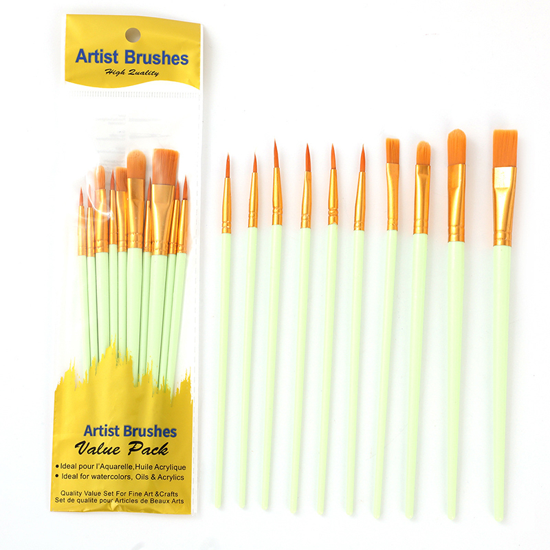 10-teiliges Ölpinsel-Set aus p – Gouache Paint Set Bewertung und Preis