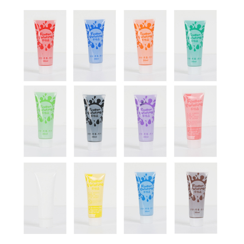 12 Farbe Finger farbe Kinder K – Gouache Paint Set Bewertung und Preis