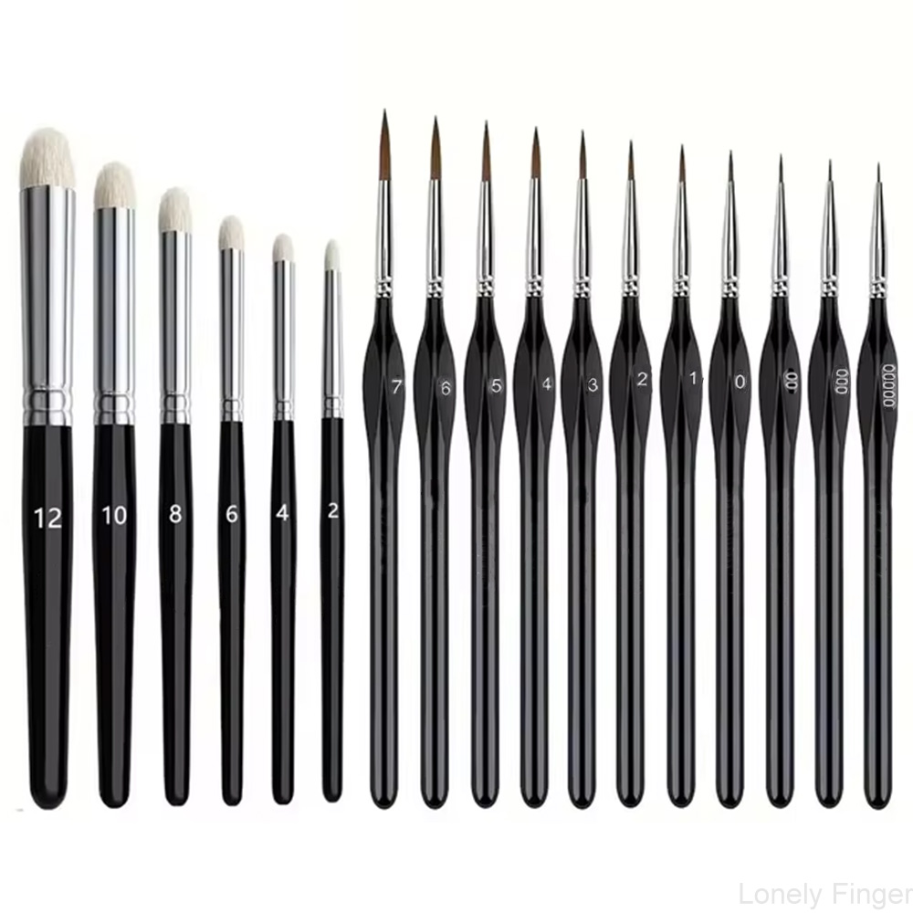 Miniatur-Trockenpinsel-Set, 1/ – Gouache Paint Set Bewertung und Preis