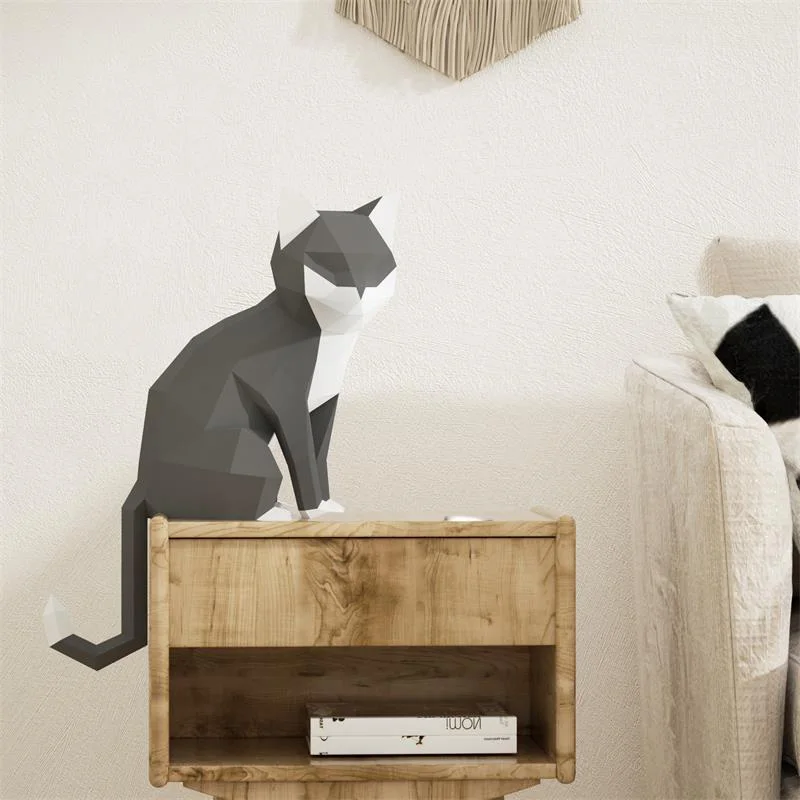 1 Paar Liebhaber Katze Tier De – Art Craft Cardboard Bewertung und Preis