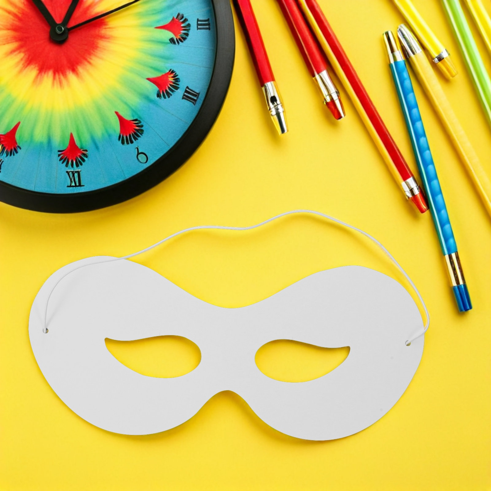 40 Stück Kinder-Graffiti-Maske – Art Craft With Paper Bewertung und Preis
