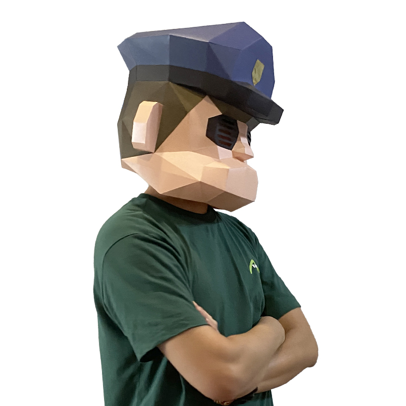 Cartoon Polizei Maske Papier M – Art Craft Cardboard Bewertung und Preis
